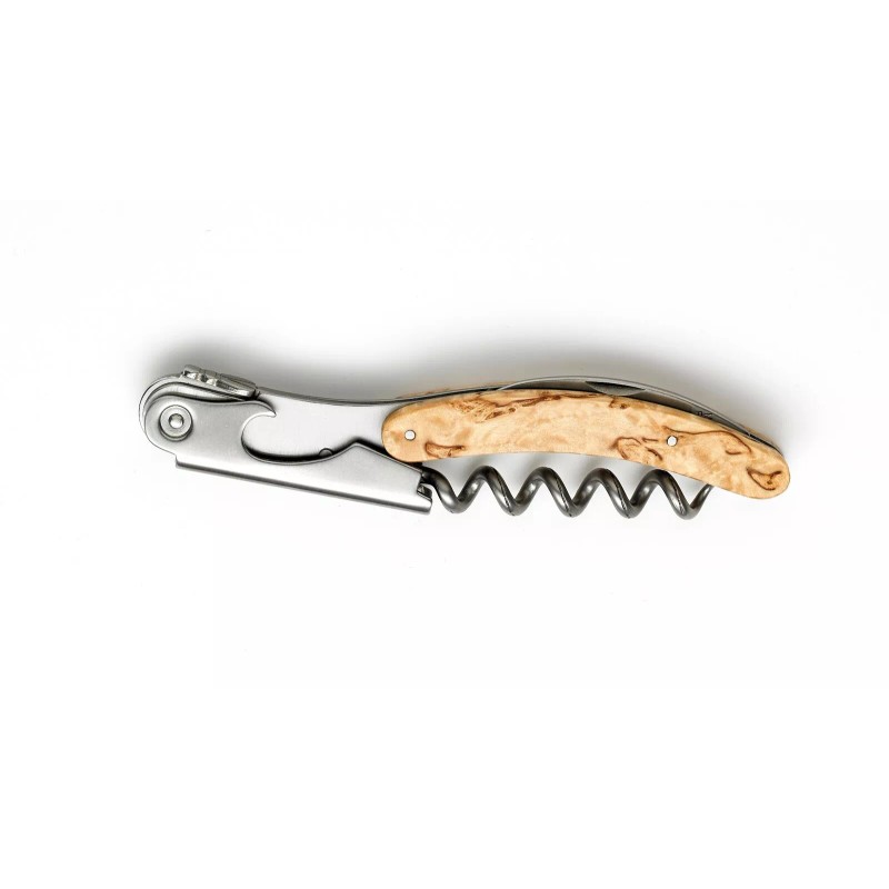Laguiole L'eclair French Handmade Waiter's Corkscrew - Black Plexi