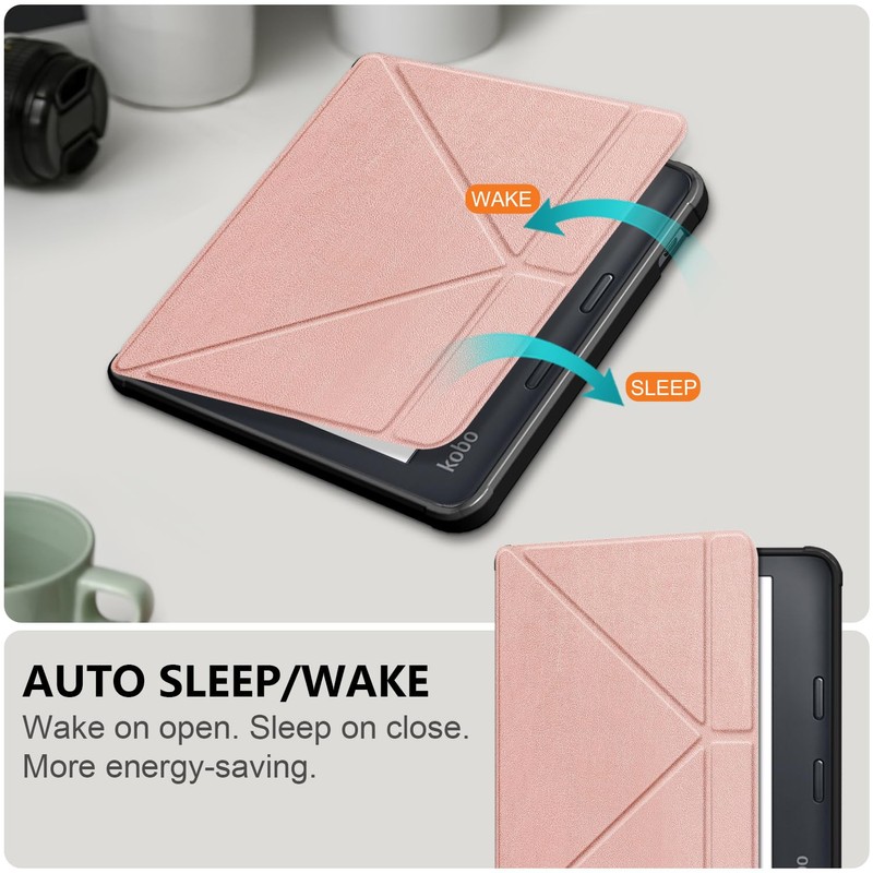 Yiernuo Soft TPU Case Compatible with Kobo Libra Colour 2024/Libra