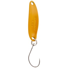 Shimano TR-A35R 24T Cardiff Slim Swimmer Camo Edition Spoon, 0.1 oz (3.5 g), Mustard Green Camo