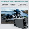 MoKitDora Double-Headed Cam Locking Tool Compatible with Harley Twin Cam