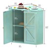 Trironsun Corner Bread Box for Kitchen Counter Double Layer Bamboo