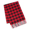 David & Young Softer Than Cashmere Buffalo Plaid Winter Scarf,