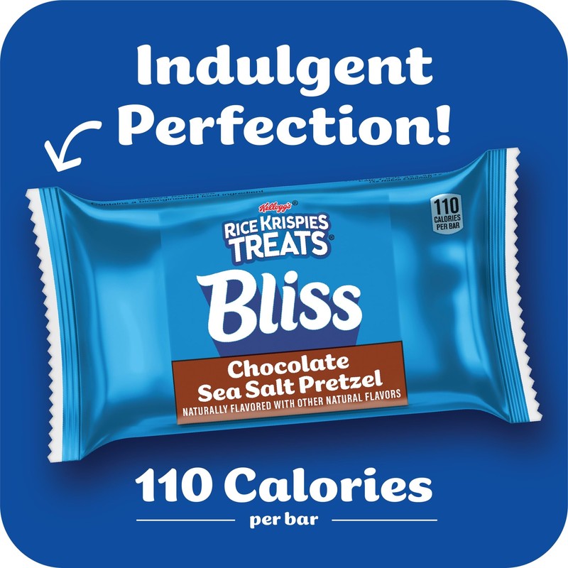Rice Krispies Treats Bliss Crispy Marshmallow Squares, Snack Bars, Chocolate