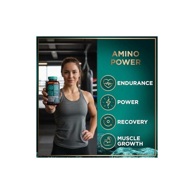 WILD FUEL- Suplemento de Aminoácidos Esenciales Para Mujeres Y Hombres