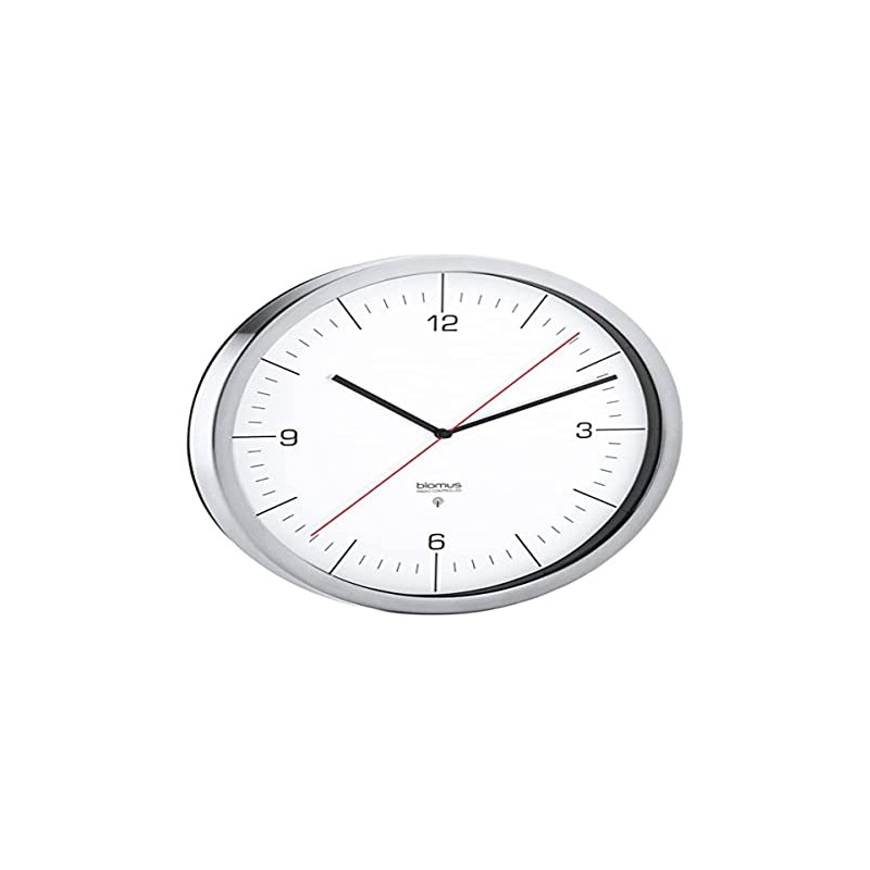 Blomus - Radio-Controlled Wall Clock - Crono - Stainless Steel
