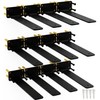 10 Inch Shelf Brackets, 12 Pack Floating Shelf Bracket, 1/5”