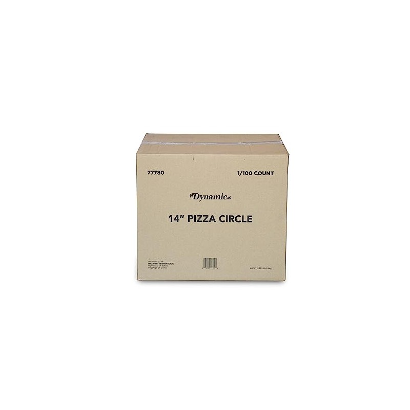 Dynamic 14" Cardboard Pizza Cake Pie Round Circle 100 ct,