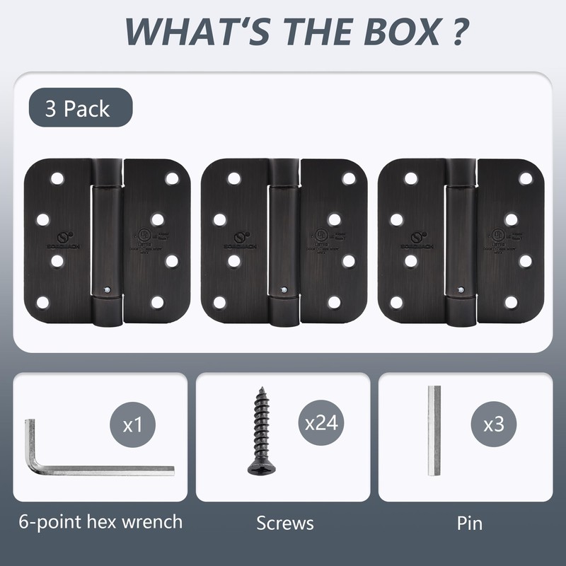 Self Closing Hinge Oil Rubbed Bronze Auto Close Hardware Hinge