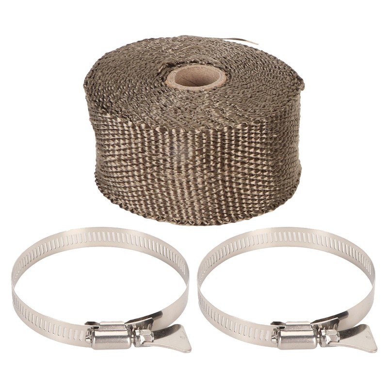 Fireproof Pipe Wrap, Adjustable Insulation Webbing, Heat Resistant for Wood