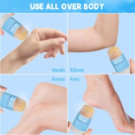 Urea Cream 60% with 2% Salicylic Acid Foot & Hand Cream Stick - Repair Balm for Cracked Hands, Elbows, Knees, Feet & Heels, Calluses and Exfoliation, Hydrates & Softens Dry Skin, 1.41 oz (1)