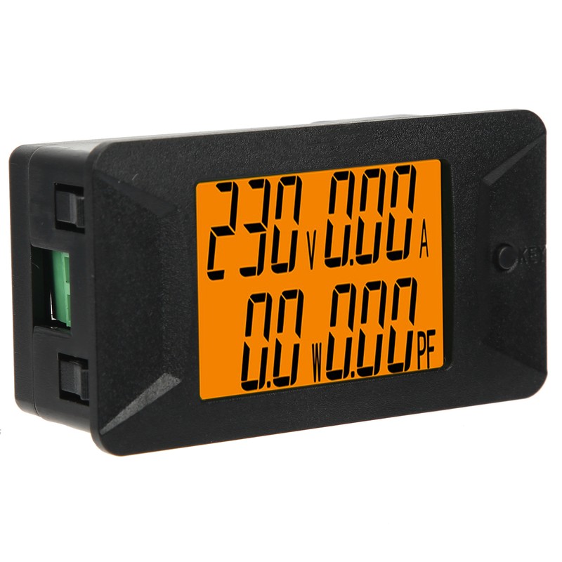 PZEM-028 AC Digital Meter Voltmeter Ammeter 0~100A/400V Power Factor Meter