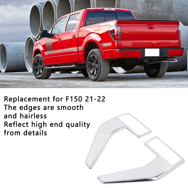 2Pcs Side Vent ABS Exquisite Exterior Body Stickers Strip Replacement