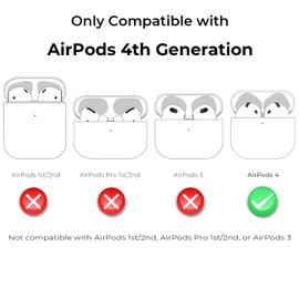 YONOCOSTA for AirPods 4 Case, Cute Black Lucky Cat AirPods 4th Generation (2024) Case Funny 3D Cartoon Animal Heavy Duty Protection PVC Charging Case Cover with Keychain for Kids Girls Women
