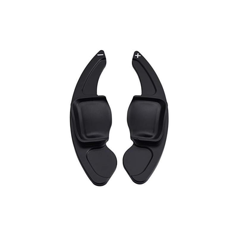 VW Volkswagen Paddle Shift Aluminum Black Golf 5 Golf 6