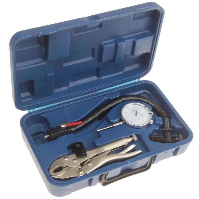 iGaging Dial Indicator 1"/0.001" Flexible Arm Clamp Locking Vise w/Case