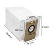 3.5L Large Capacity Dust Bags For BObsweep Dustin For Orbi