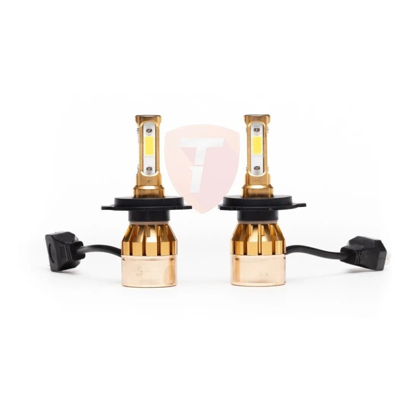Kit Luces Led 4 Lados Caras S6 4d Cob Faros