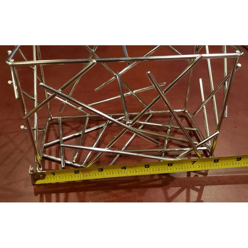 ALESSI for Delta Airlines Water Caddy Stainless Steel wire basket