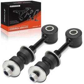 A-Premium 2 x Front Sway Bar Links Stabilizer Bar Links, Compatible with Volvo 740 1985-1992, 745 1985, 760 1983-1990, 940 1991-1995, 960 1992-1994, with Steel Arm