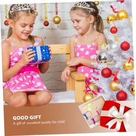 IWOWHERO 4pcs Women Big Lace Bow Headbands Fashion Bow Hair Hoops for Women Party Hair Decor