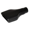A.P. FLAT BLACK T304 Stainless Steel Exhaust Muffler Tip 6" Wide Rectangle Outlet HI-TEMP POWDER COAT