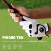 Men's Golf Gloves, Set of 2, Combination of Natural Leather
