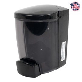 PolyJohn PSD1-1001: Wall-Mounted Liquid Hand Soap & Sanitizer Dispenser - Made in USA, Leakproof, Easy Install, UV Fade Resistant, Durable, Accepts Any Generic soap or Alcohol Based sanitizer