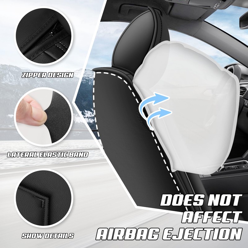 ACDY Car Seat Covers Fit for Ford transit-250 2000-2026, Stylish