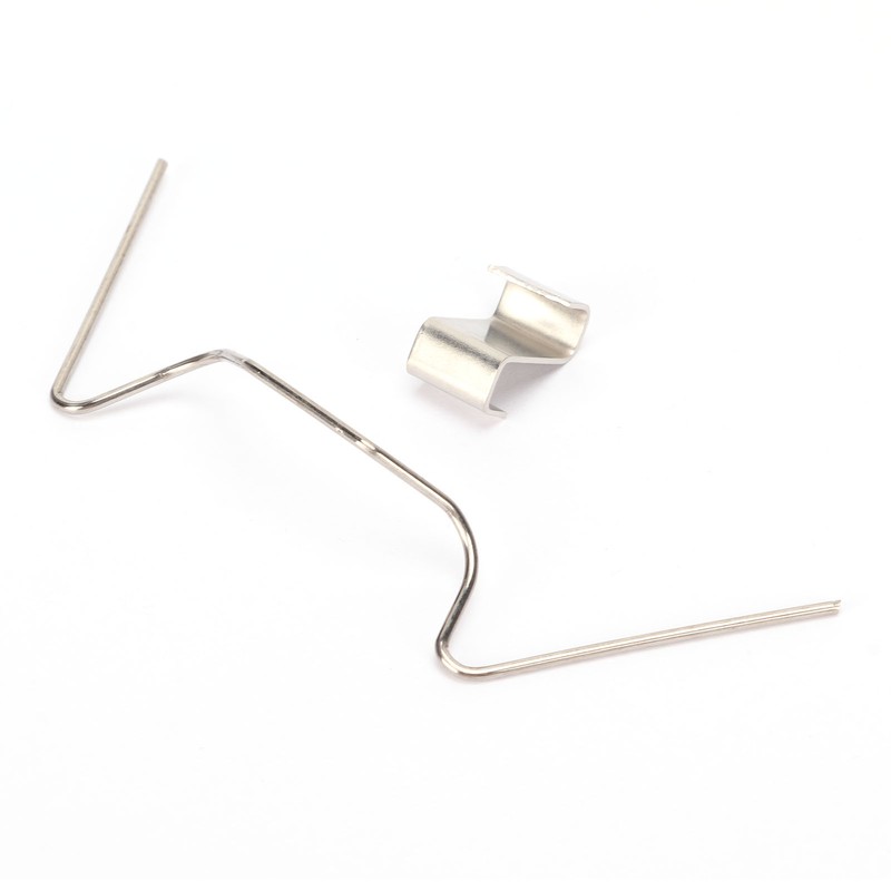 100pcs Greenhouse Glazing Clips Stainless Steel Z Fixing Clips W