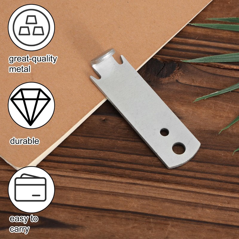 2pcs T-Post Clip Tool, Metal Fence Wire Twister for T