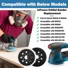 2Pcs 125mm Sander Backing Pad for Bosch Sander Pads, 5
