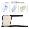 Catheter Leg Bag Holder with Elastic Strap Breathable Mesh Large