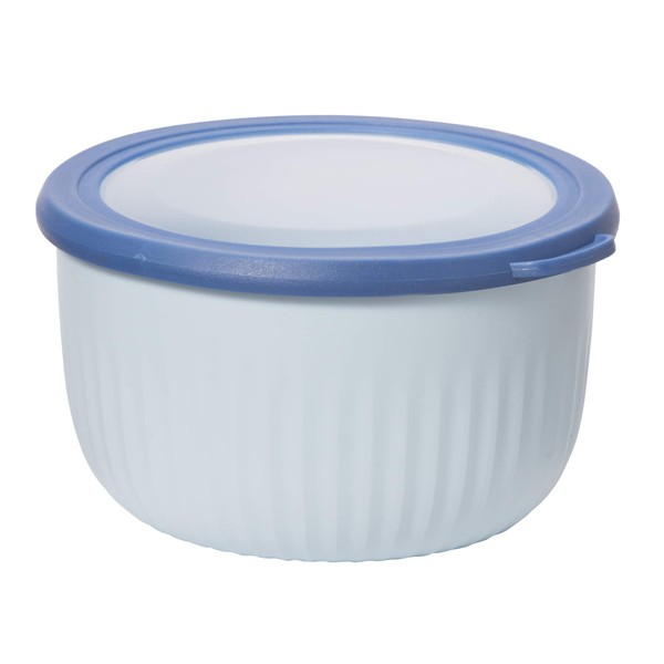 Oggi Prep, Store & Serve Plastic Bowl w/See-Thru Lid- Dishwasher,