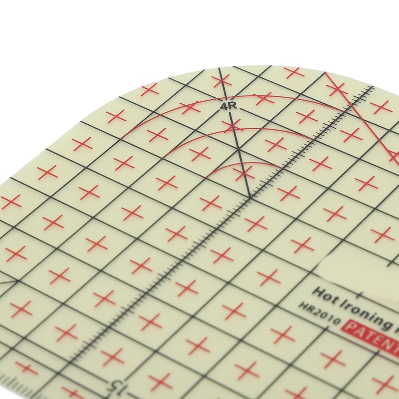 Hot Hem Ruler Professional Heat Resistance Flexible Slip Resistance Sewing