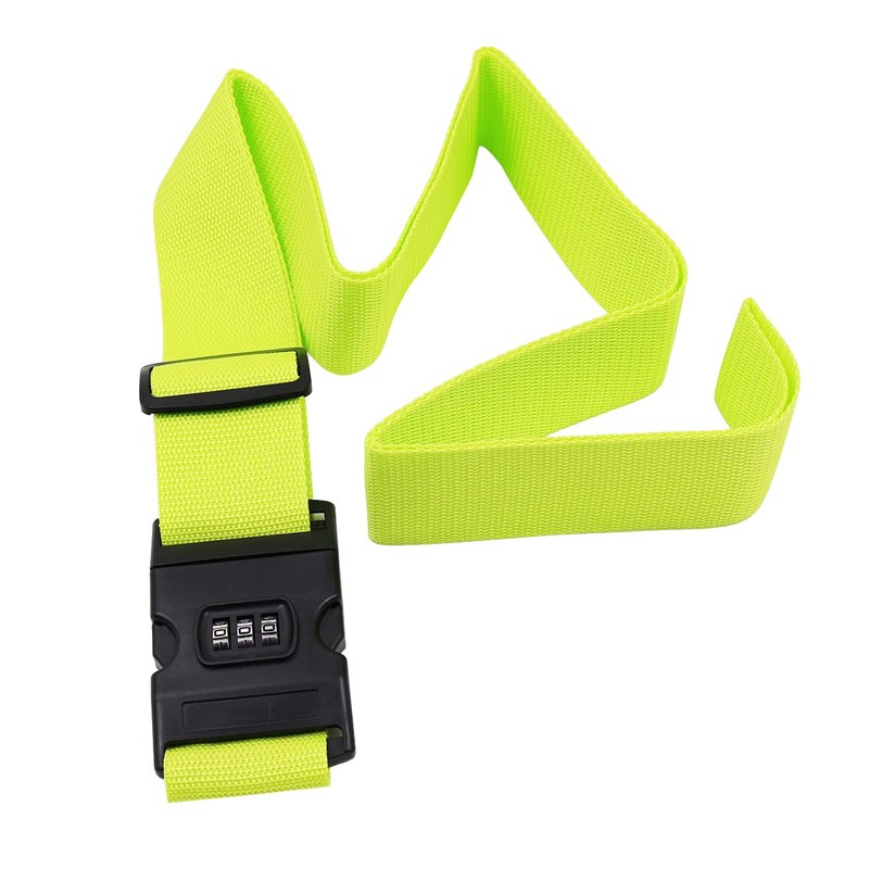 VOANZO 2 x Luggage Straps for Suitcase Suitcase Straps with