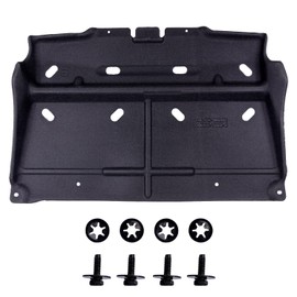 wzrasmiles Engine Splash Guard with mounting Screws Compatible with 2015 2016 2017 2018 2019 2020 Ford F150,Replace ML3Z-7222-D/Not Fit Raptor Model/or 3.0L Diesel