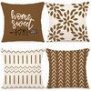YCOLL Pillow Covers 20x20 Set of 4, Modern Sofa Throw