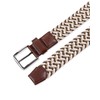 Dockers Men's Casual Everyday Braided Fabric Fully Adjustable Web Belt,