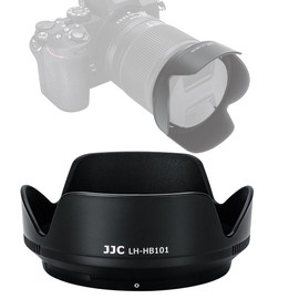 NK Z 18-140mm Lens Hood, HB101 Hood, JJC LH-101 Dedicated Petal Bayonet Mount Hood Shade, Reversible Non-Glare Matte Finish, HB-101 Replacement, Compatible with Nikon NIKKOR Z DX 18-140mm f3.5-6.3 VR
