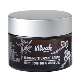 vilvah STORE Crema Ultra Hidratante (Escualeno De Oliva Y Lirio Blanco), 50 Ml