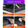 Suitable for Edge Automobile Door and Windows Protector, Carbon Fiber
