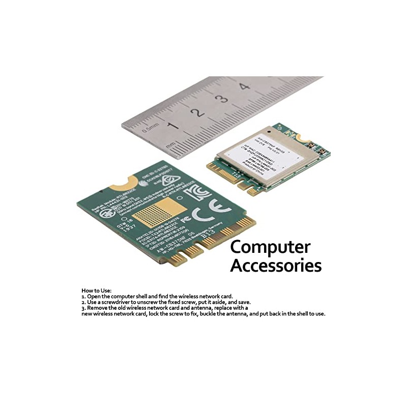 Módulo WiFi, Tarjeta De Red Inalámbrica 2.4 5.0GHz, Adaptador De