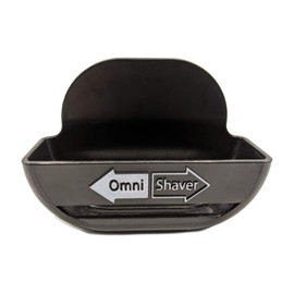 OmniShaver Docking Station Black Razor Holder to Hold between Uses, Keep Your Safe & Air Dry!