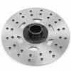 Rear Axle Sprocket Hub 34T 4 Bolts Steel Alloy Brake