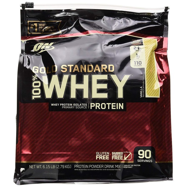 Optimum Nutrition Gold Standard 100% Whey Protein,(Chocolate) 80 Servings