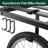 SunsGrove SunsGrove Heavy-Duty 4-Pack Overhead Garage Ceiling Storage Hooks, Add-On