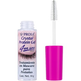 Gel Transparente 4 en 1 para Pestañas Fortalece, Nutre y Define Tratamiento con Proteína Cristalina 18g