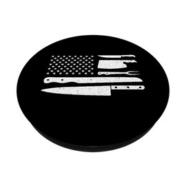 Patriotic Chef American Flag Chef Knife