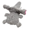 JACK AND VANILLA, Interactive Elephant Dog Toy, 28 cm, Grey,