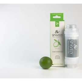 Spavely Vitamin C Shower Filter for Moisturizing all types of skin and especially for Dry Skin, Korean Beasuty product (Green Lemon)